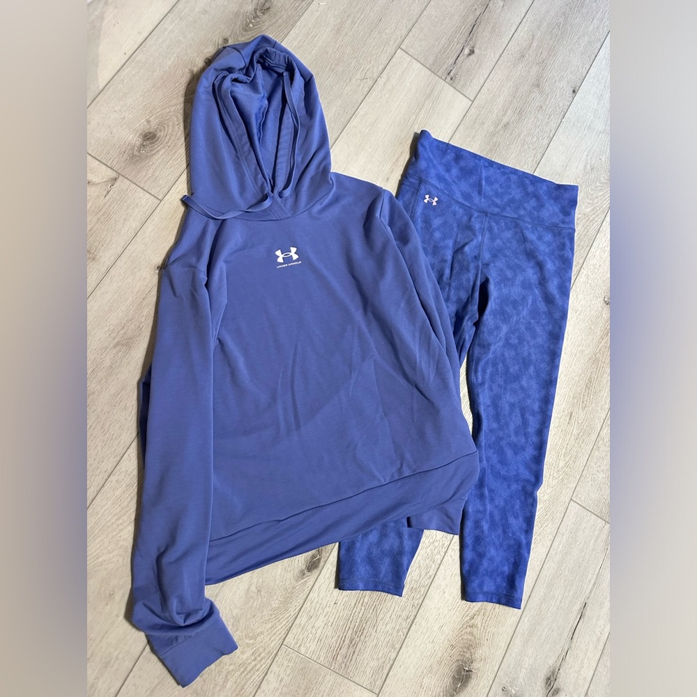 Blue Under Armour set